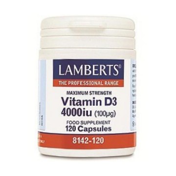 Lamberts Vitamin D3 4000iu, Υγεία Οστών, Δοντιών, Ανοσοποιητικού (1... Lamberts Vitamin D3 4000iu, Υγεία Οστών, Δοντιών, Ανοσοποιητικού (1...