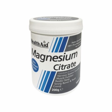 Health Aid Magnesium Citrate Powder 200gr Health Aid Magnesium Citrate Powder 200gr
