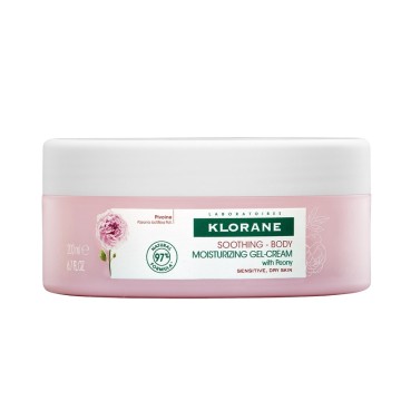 جل كريم Klorane Soothing-Body Moisturising مع الفاوانيا 200 مل