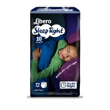 Libero Sleepight No 10 (35-60 kg) 12 copë