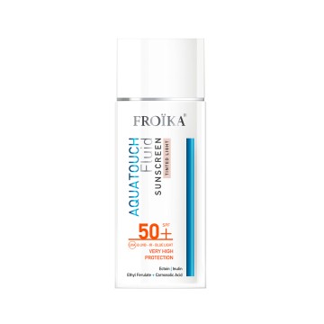 Froika Aquatouch Fluid Sunscreen Tinted Light SPF50, 50ml Froika Aquatouch Fluid Sunscreen Tinted Light SPF50, 50ml