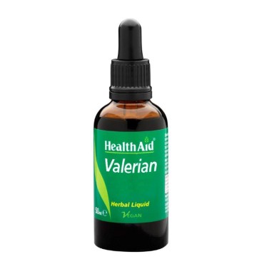 Health Aid Valerian Liquid, Валериана в жидкой форме 50 мл