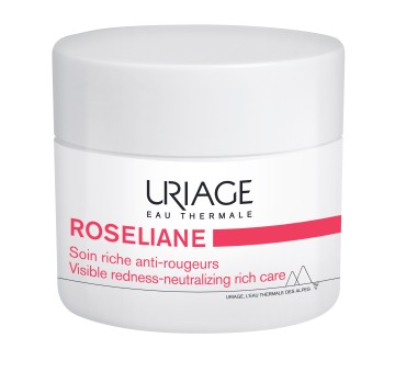 Uriage Roseliane Creme Riche, Κρέμα κατά της Ερυθρότητας για Ξηρές ...