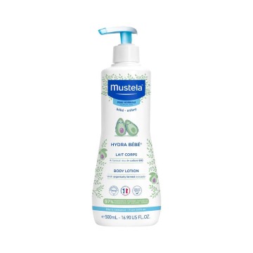 Mustela Hydra Bebe Body Lotion, Βρεφική Ενυδατική Κρέμα Σώματος 500ml