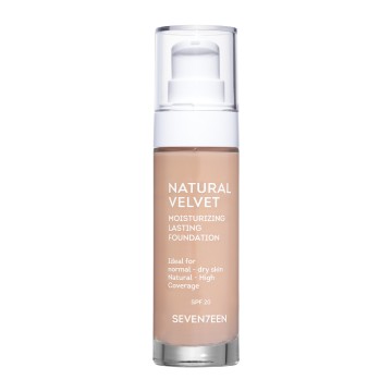 سبعة عشر Natural Velvet Long Lasting Matte Foundation 30ml