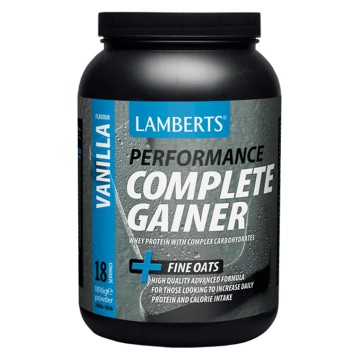 Lamberts Performance Complete Gainer Whey Protein Avoine fine, 1816 g - Saveur vanille