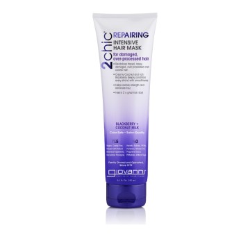 Giovanni 2Chic Blackberry & Coconut Milk Repairing Hair Mask 150ml Giovanni 2Chic Blackberry & Coconut Milk Repairing Hair Mask 150ml