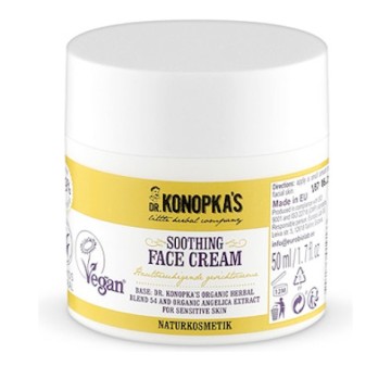 Natura Siberica Dr. Konopkas Crème Visage Apaisante Crème Visage Apaisante pour Peaux Sensibles 50 ml