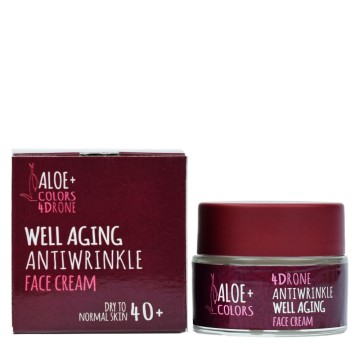 Aloe Colors Crème Visage Antirides Bien Vieillissante 50 ml