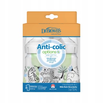 Dr. Browns Promo Natural Flow® Anti-Colic Options+™, Πλαστικό Μπιμπ... Dr. Browns Promo Natural Flow® Anti-Colic Options+™, Πλαστικό Μπιμπ...