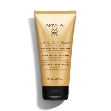Masque adoucissant et reconstructeur à l'élixir de gelée royale Apivita, 150 ml