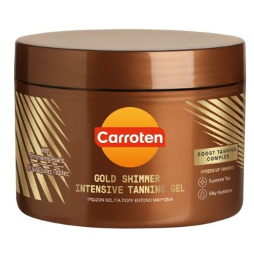 Carroten Gold Shimmer Tanning Gel 150 мл
