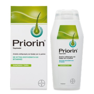 Priorin Σαμπουάν Θρέψης με Φυτικό Εκχυλίσμα Κεχριού, Γλυκοπρωτεΐνες... Priorin Σαμπουάν Θρέψης με Φυτικό Εκχυλίσμα Κεχριού, Γλυκοπρωτεΐνες...