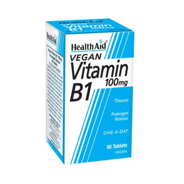 Health Aid Vitamin B1 100mg 90 ταμπλέτες Health Aid Vitamin B1 100mg 90 ταμπλέτες