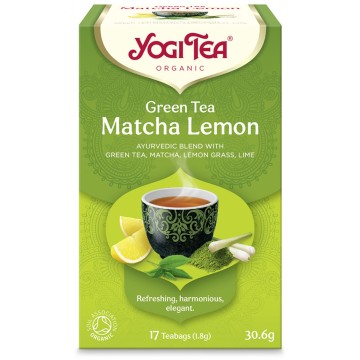 Yogi Tea Green Matcha Limon 30.6gr 17 thasë