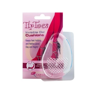 Carnation Tip Toes Invisible Gel Cushions, 1 pair