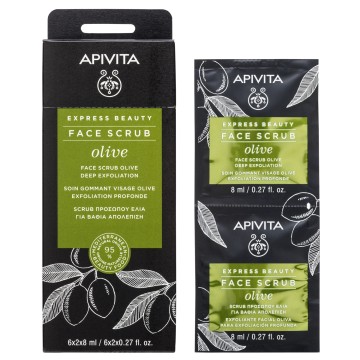 Apivita Express Beauty Scrub Προσώπου με Ελιά για Βαθιά Απολέπιση 2... Apivita Express Beauty Scrub Προσώπου με Ελιά για Βαθιά Απολέπιση 2...