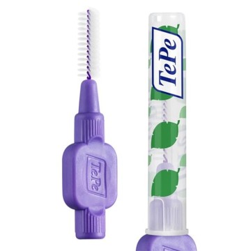 TePe Brossettes interdentaires, Brossettes interdentaires Violet Taille 6, 1.1 mm 8pcs