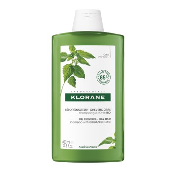 Klorane Ortie, Shampoing Cheveux Gras à l'Ortie 400 ml