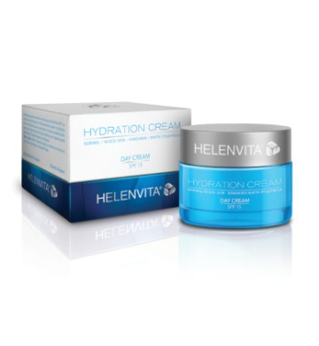 Helenvita crème de jour hydratation peau normale/mixte spf15 50ml