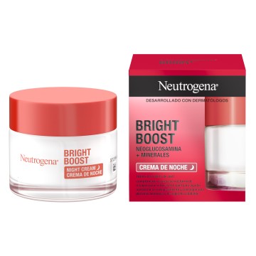Neutrogena Bright Boost Нощен крем за лице против стареене и изсветляване 50 ml