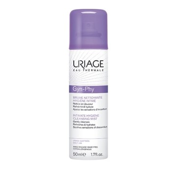 Uriage Gyn-Phy Brume Lavante Hygiène Intime Spray Nettoyant Zones Sensibles 50 ml