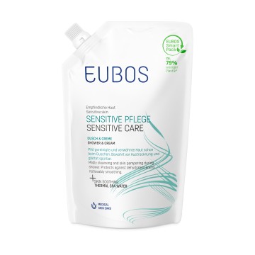 Eubos Sensitive Care Shower & Cream Refill, 400ml Eubos Sensitive Care Shower & Cream Refill, 400ml