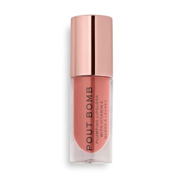 Revolution Pout Bomb Plumping Gloss Kiss Baby Pink, 4.6ml