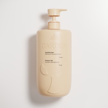 Garden Shower Gel Vanilla & Sandalwood, 1000ml Garden Shower Gel Vanilla & Sandalwood, 1000ml