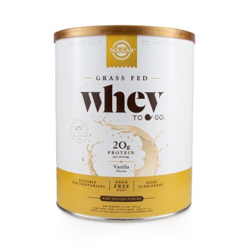 Solgar Whey to Go Protein Powder Vanilla 907 غرام