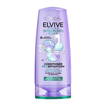 LOreal Paris Elvive Hydra Hyaluronic Pure Conditioner, 300ml