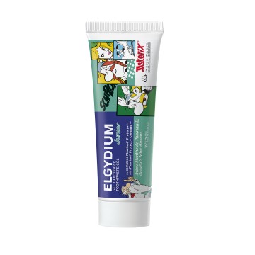 Elgydium Asterix Toothpaste Gel Junior Mint Flavour with Fluorinol ... Elgydium Asterix Toothpaste Gel Junior Mint Flavour with Fluorinol ...