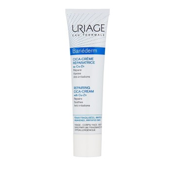 Uriage Bariederm Cica-Creme Au Cuivre-Zinc SPF50+ възстановяващ крем за лице/тяло 40 ml