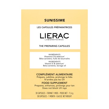 Lierac Sunissime Preparing Capsules Κάψουλες Προετοιμασίας Μαυρίσμα... Lierac Sunissime Preparing Capsules Κάψουλες Προετοιμασίας Μαυρίσμα...