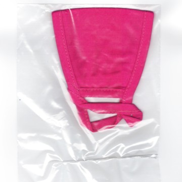 Masque en tissu pour enfants fuchsia 100% coton 1 pc lavable multi-usages