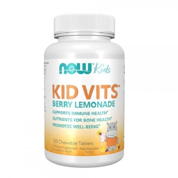 Now Foods Kid Vits Berry Lemonade 120 μασώμενες ταμπλέτες