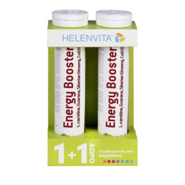 Helenvita Promo Energy Booster Συμπλήρωμα για την Ενίσχυση του Ανοσοποιητικού 2x20 Αναβράζοντα δισκία