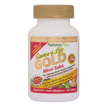 Natures Plus Source Of Life Gold Mini 180tabs