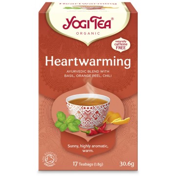 Yogi Tea Heartwarming Bio 30.6gr , 17 φακελάκια