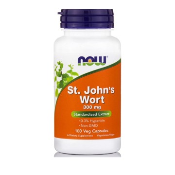 Now Foods St.Johns Wort 300 мг 100 растительных капсул