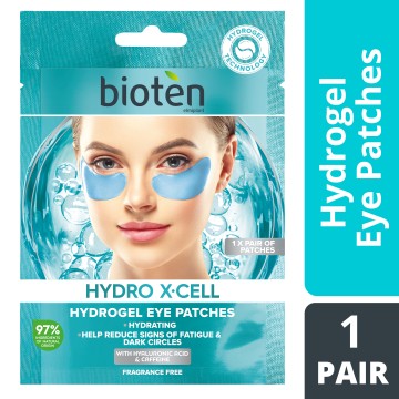 Bioten Hydro X-Cell Hydrogel Augenpflaster, 1 Paar