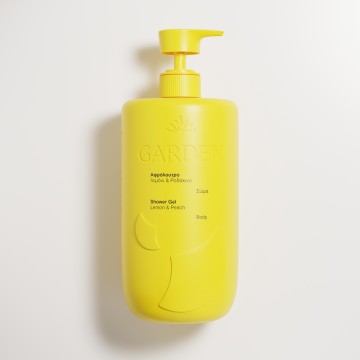 Garden Shower Gel Lemon & Peach, 1000ml