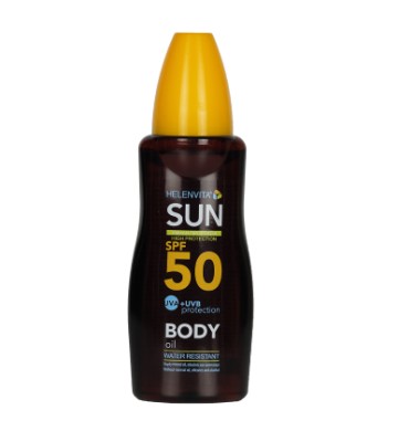Helenvita sun body oil spf50 200m