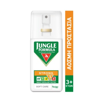 Jungle Formula Strong Soft Care Αντικουνουπικό Σπρέι 75ml Jungle Formula Strong Soft Care Αντικουνουπικό Σπρέι 75ml