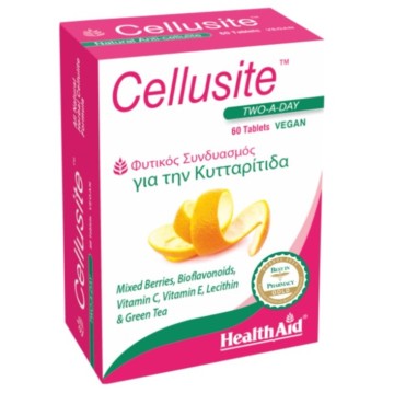 Health Aid Cellusite Φυτικός Συνδυασμός Κατά της Κυτταρίτιδας 60 tabs