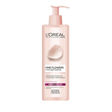 LOreal Paris Fine Flowers Γαλακτωμα Καθαρισμου Για Ξηρες/Ευαισθητες...