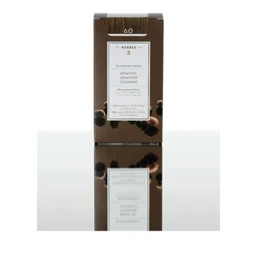 Korres Dye ARGAN OIL Advanced Colorant 6.0 Blond Foncé Korres Dye ARGAN OIL Advanced Colorant 6.0 Blond Foncé
