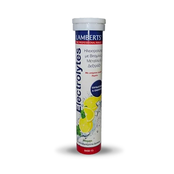Lamberts Electrolytes Saveur Citron, 13 Comprimés Effervescents