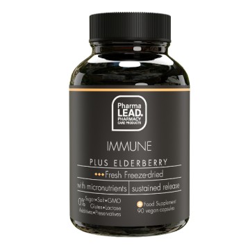 Pharmalead Black Range Immune Plus Elderberry 90 vegan tablets