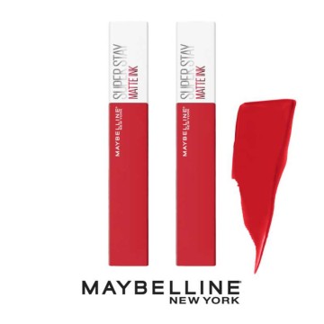 Maybelline Promo Super Stay Matte Ink Liquid Lipstick 20 Pioneer 5ml x 2τμχ
